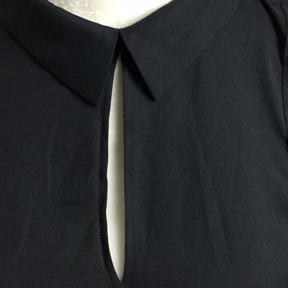 Ann Taylor Classic style Black Dressy Tank M - Picture 2 of 8